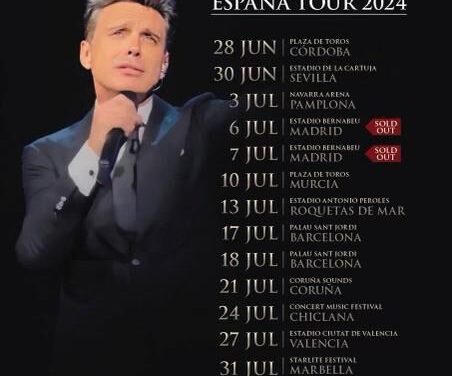 Luis Miguel confirma 15 conciertos en España en 2024