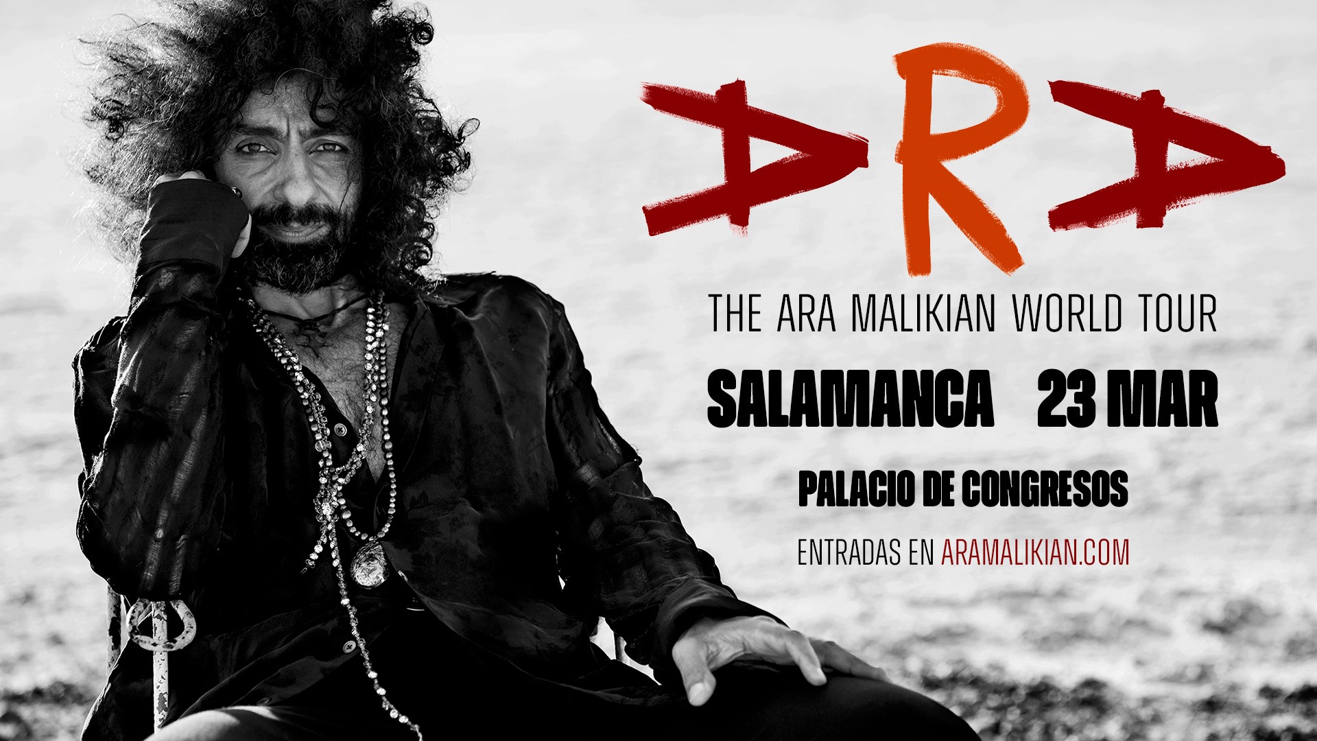 ARA MALIKIAN ACTUARÁ EN EL PALACIO DE CONGRESOS DE SALAMANCA