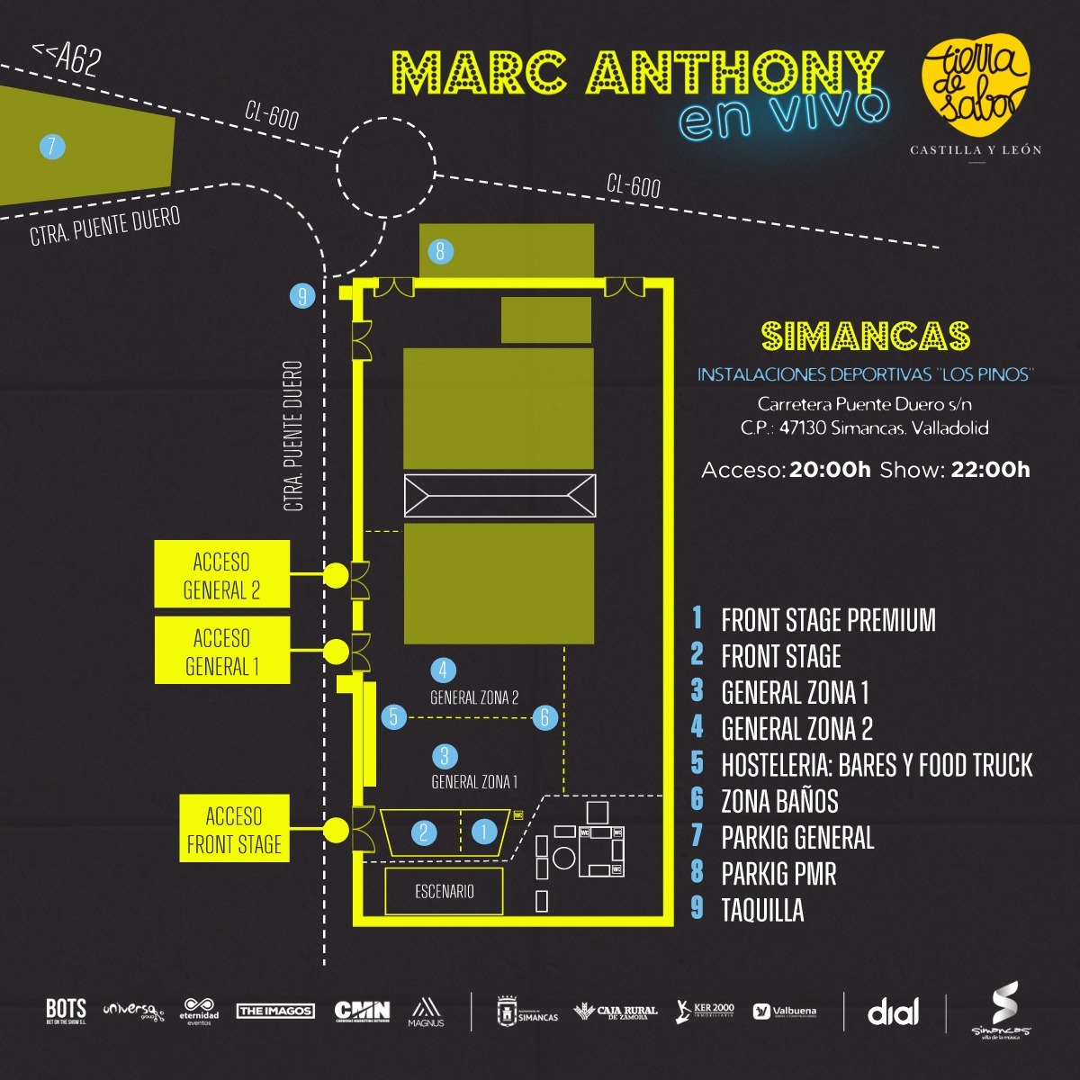 MARC ANTHONY RECALARÁ ESTE VIERNES EN SIMANCAS EN LO QUE SERÁ UN CONCIERTO HISTÓRICO