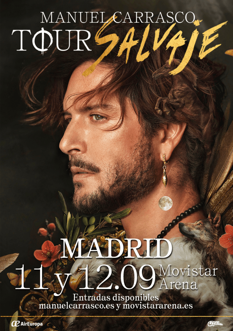 Manuel Carrasco regresa a Madrid con dos noches mágicas en el Movistar Arena