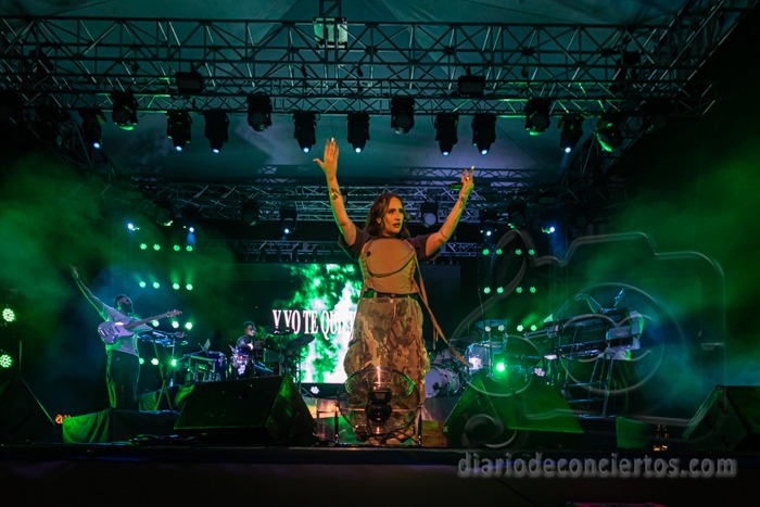 Lia Kali arrasa en Salamanca con un directo poderoso y emotivo