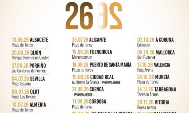 Antonio Orozco presenta La Gira de Tu Vida 2026